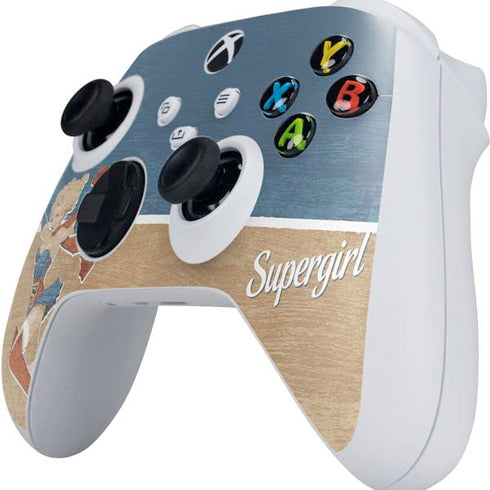 DC Comics Bombshells Supergirl Xbox Series S Controller Skin